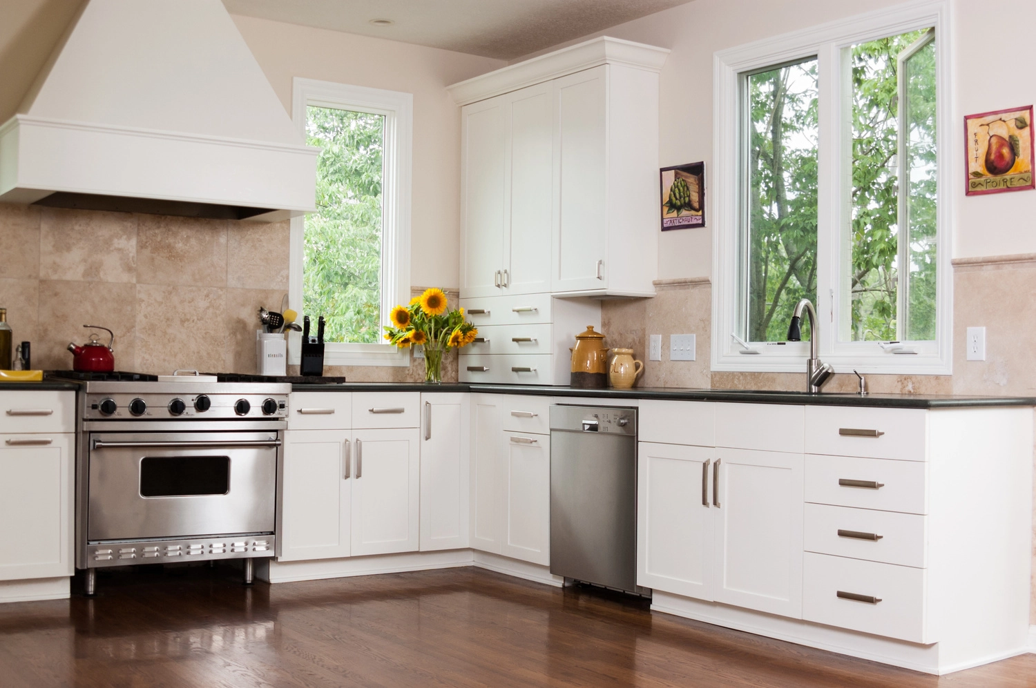 clean kitchen