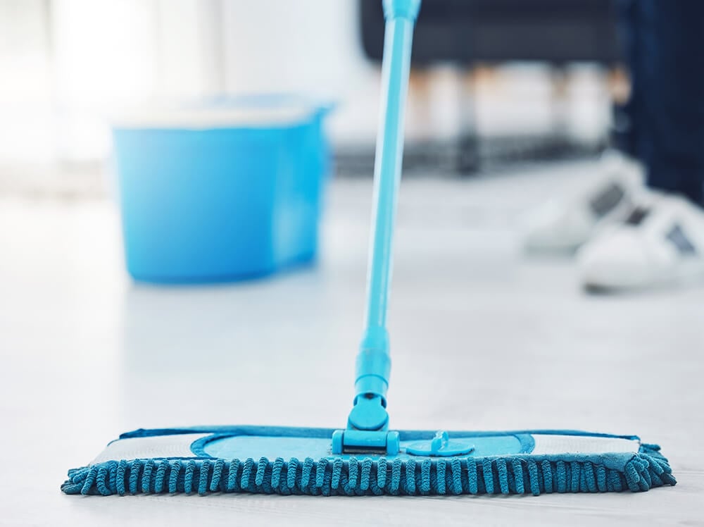 Fortnightly Cleaning Mopping Floors